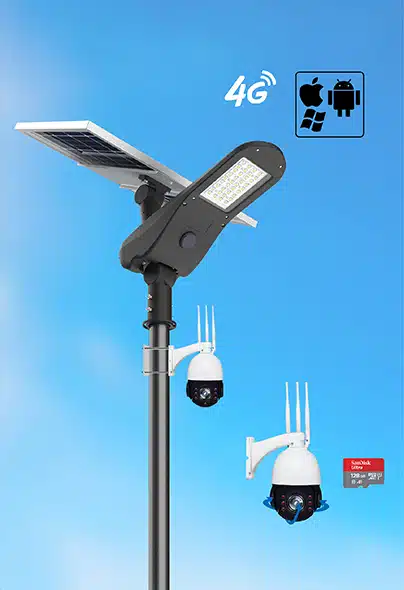 Solar Light With Camera