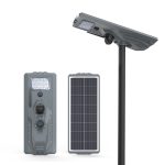 lampadaire solaire avec caméra