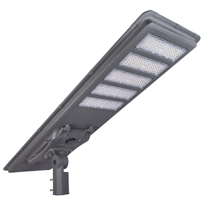Lampadaire solaire tout-en-un