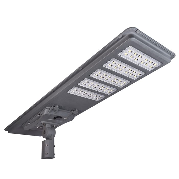 Lampadaire solaire tout-en-un