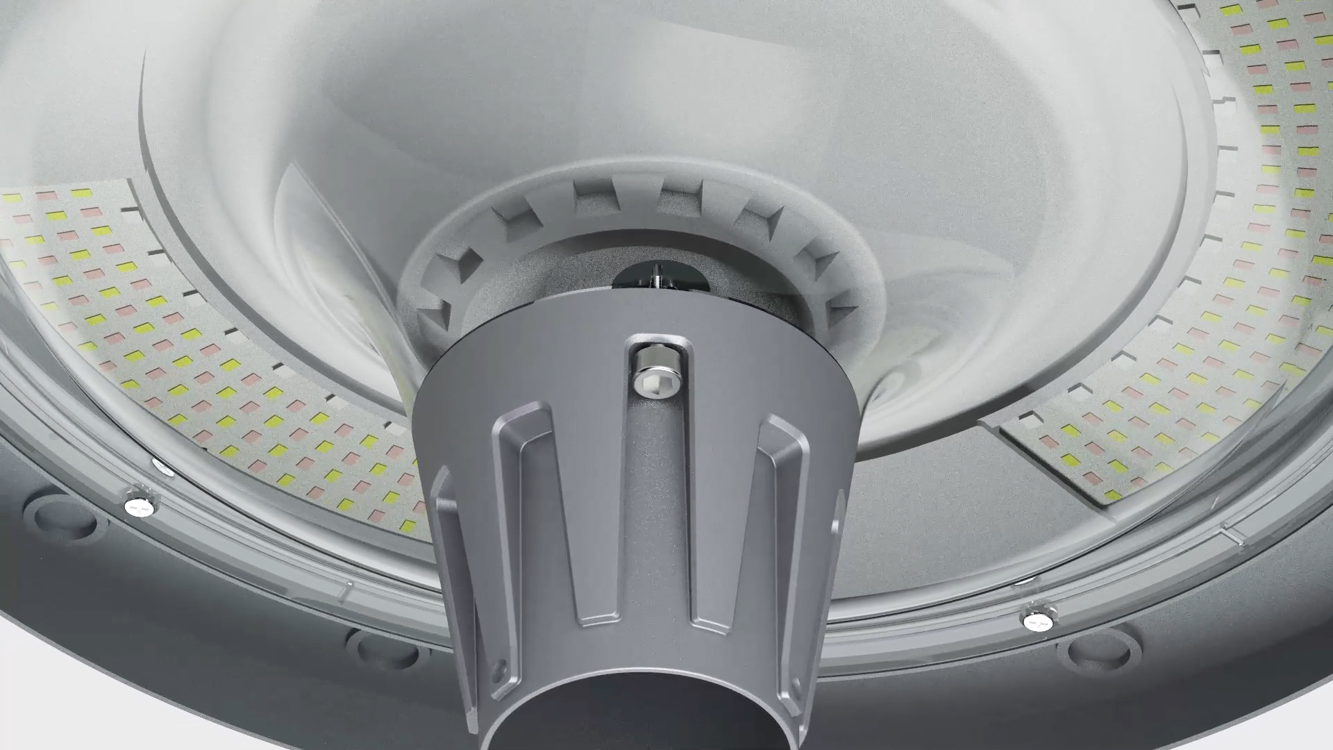 Lámparas solares para postes