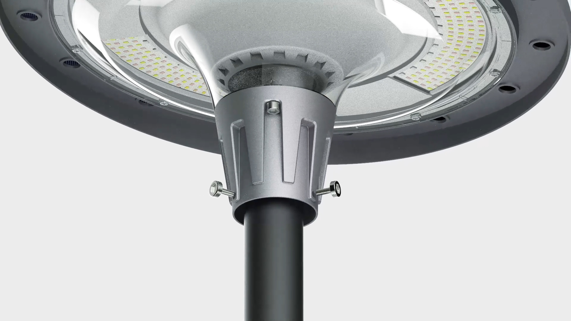 Lámparas solares para postes