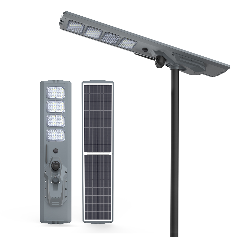 solar street light with camera