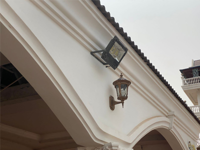 Lampes solaires d'inondation
