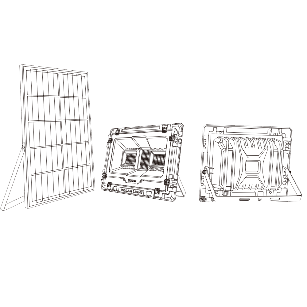 best solar flood light image