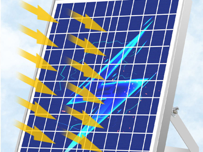 High Powered Solar Flood Light