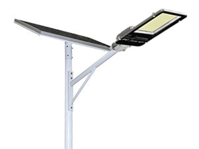 Solar-Straßenleuchte mit Mast