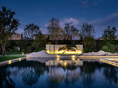 Lámparas solares de exterior para postesAplicación