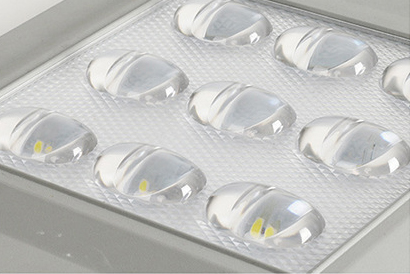 Lampe de rue solaire détail