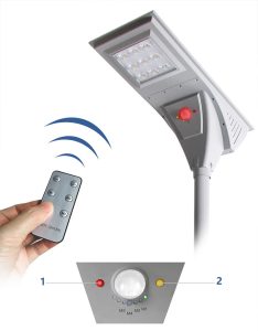 Fonction du lampadaire solaire