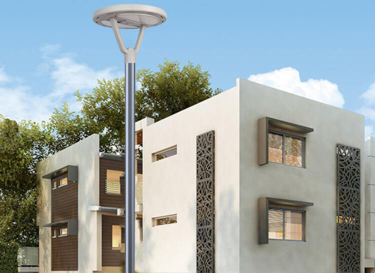 Outdoor Solar Post Lights details veiw