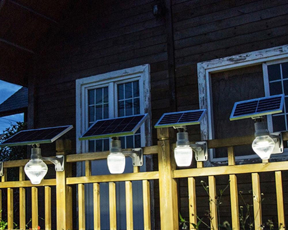 Dekorative Solar-Gartenlichter