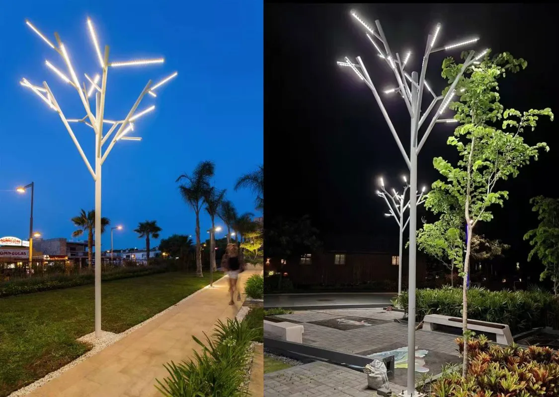 Patented Branch Shape Lamp Project