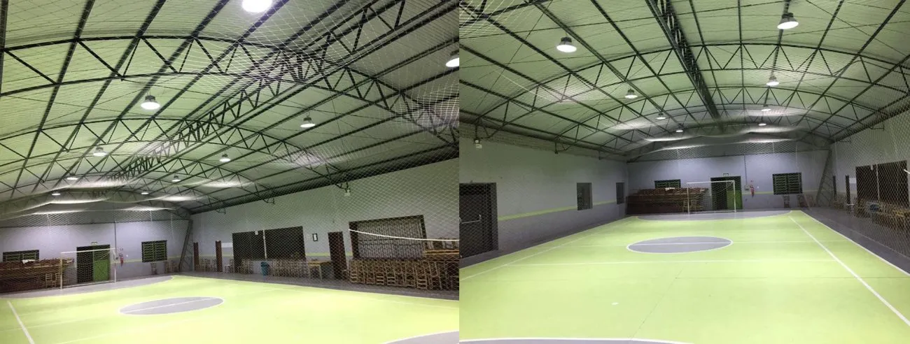 Installation de l'éclairage LED Highbay