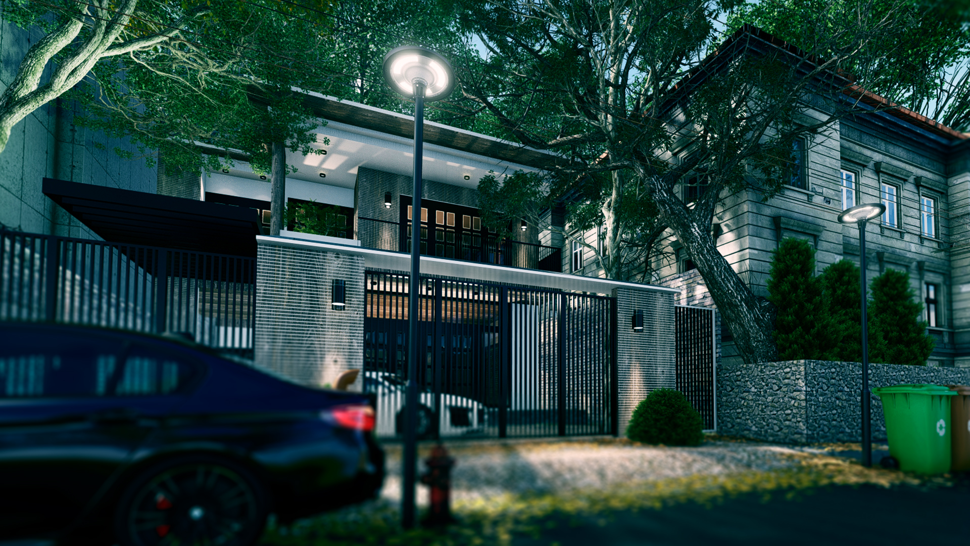Solar Post Cap Lights