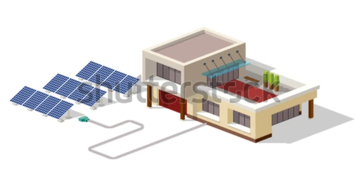 solution for flat roof
