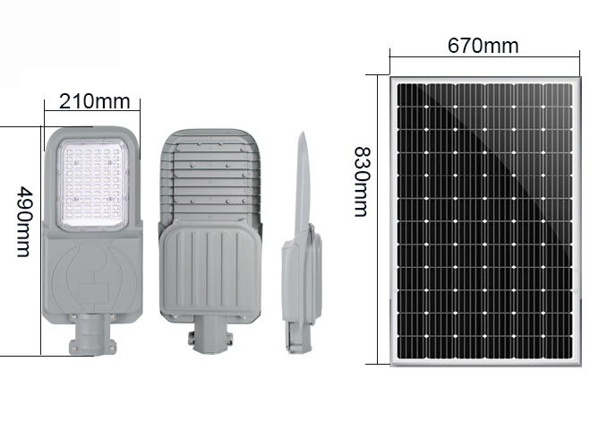 panne de l'éclairage public solaire