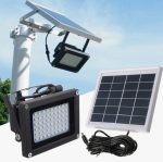 Runde Solar-Gartenleuchte