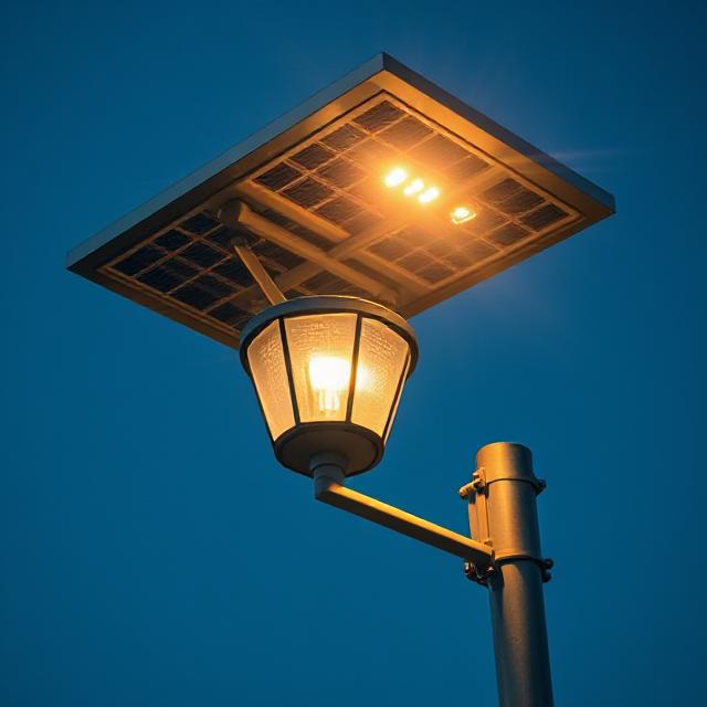 Solarenergie-Straßenlaterne