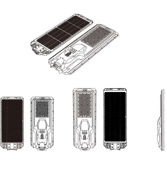 farola solar con cámara